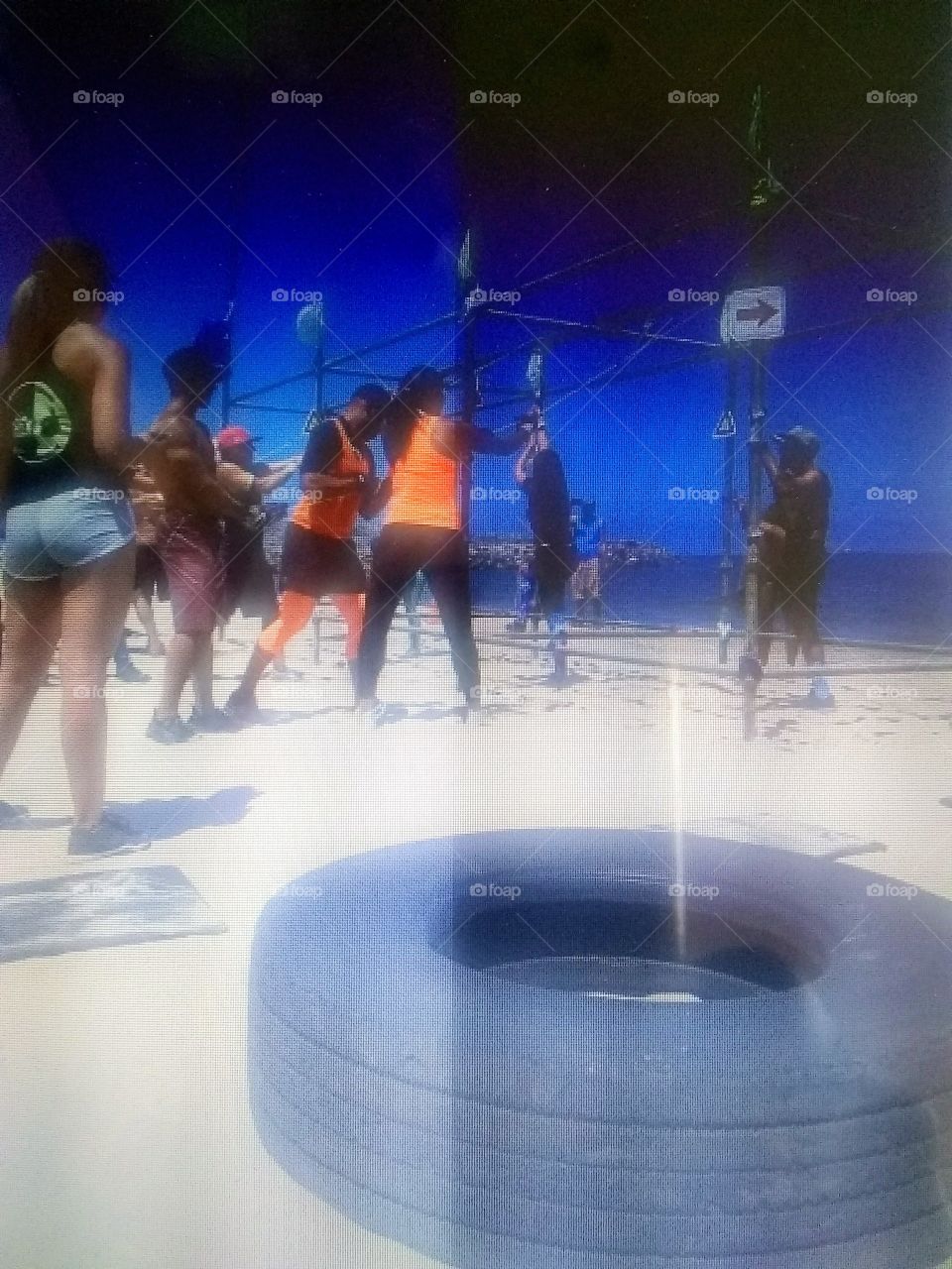 Día de competencia playera