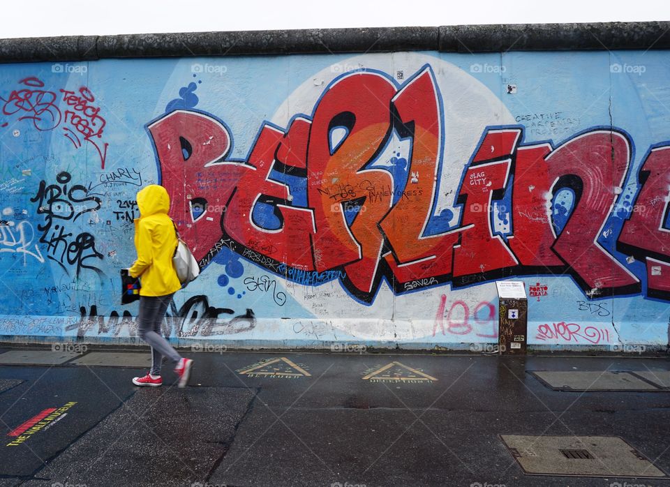 Colourful yellow raincoat needed for the heavy rain ☔️