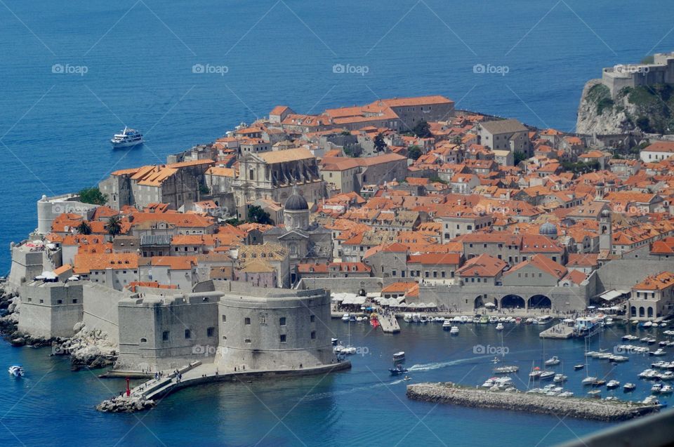 Adriatic blue, Dubrovnik 