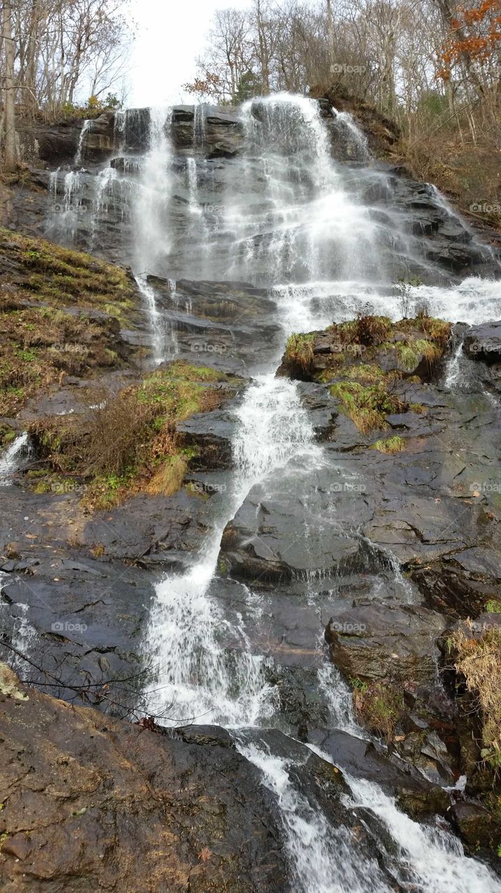 Amicalola Falls State Park waterfall.