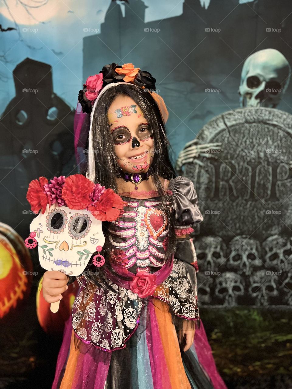 Catrina and her mask