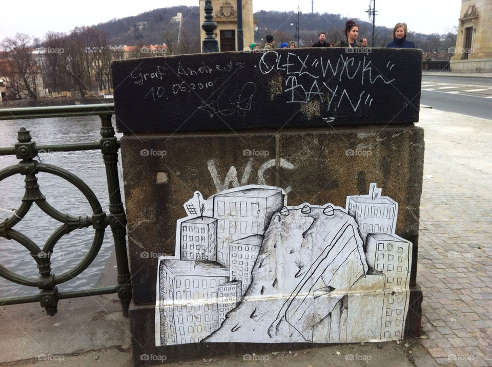 Graffiti in Prague