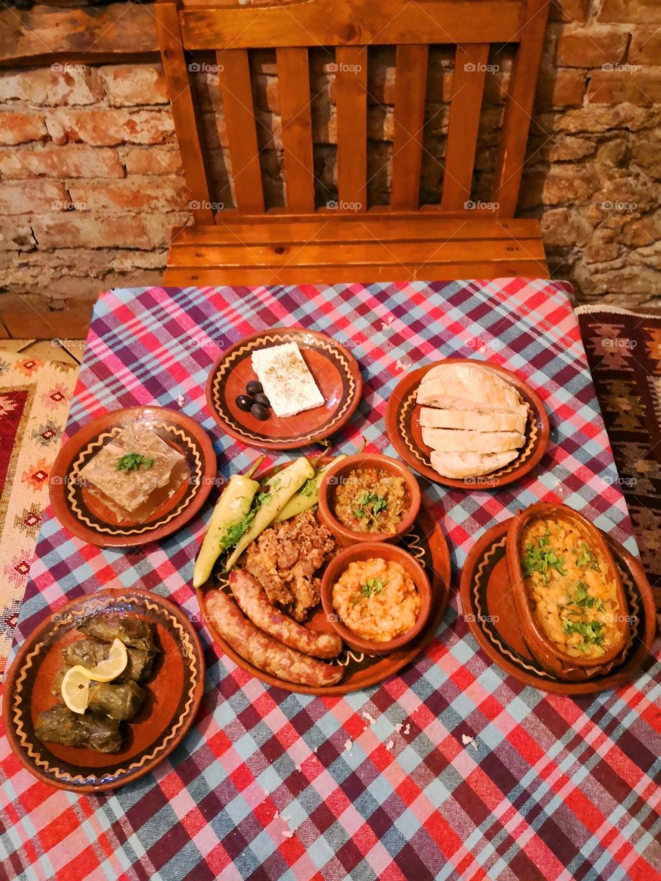 Traditional Macedonian food