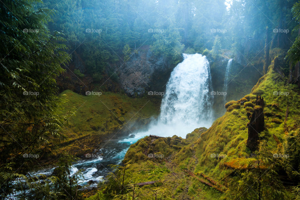 Water, No Person, River, Landscape, Waterfall