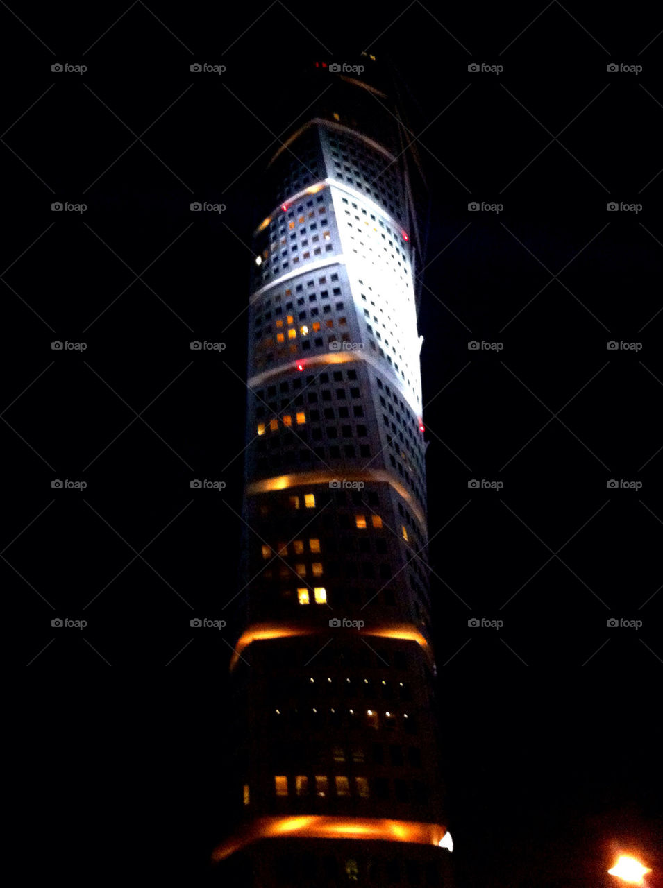 Turning torso by light