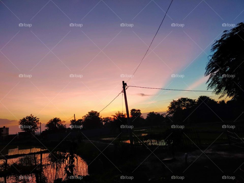 A beautiful picture of sky from India