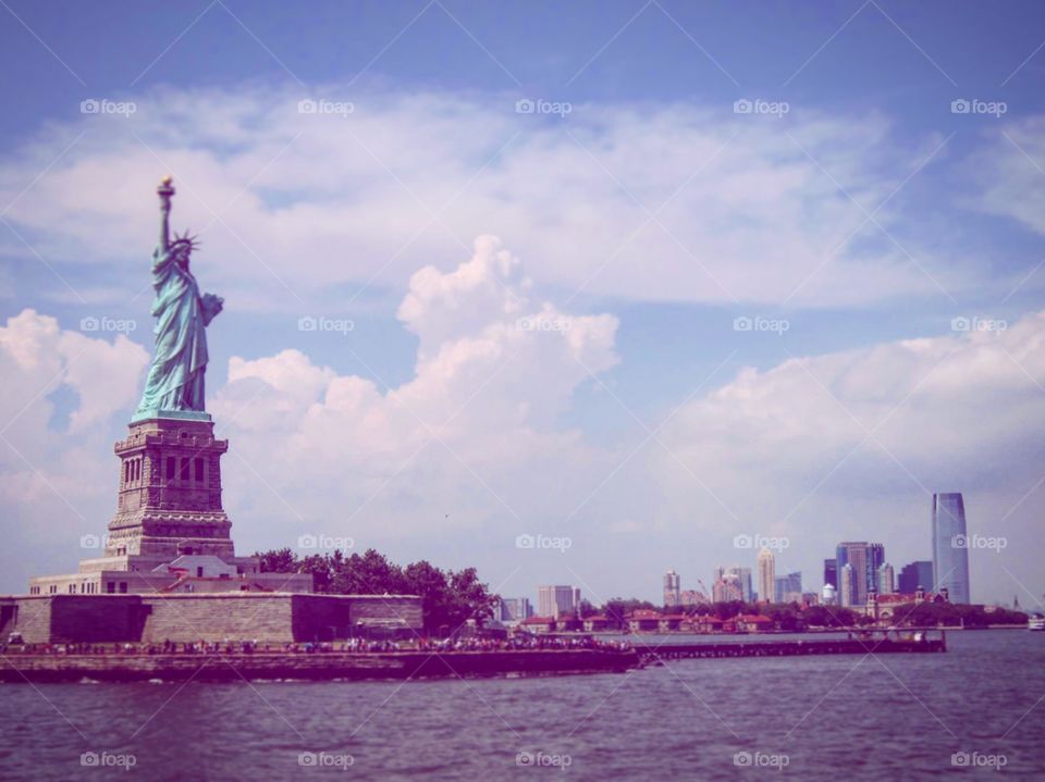 Newyorkcity 
2012 summer estate statualiberta città statue of liberty 