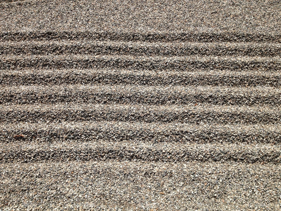 garden japanese sand gravel by talkingmonkey