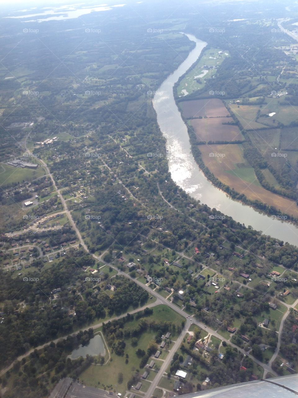 Aerial, Road, Landscape, No Person, Travel