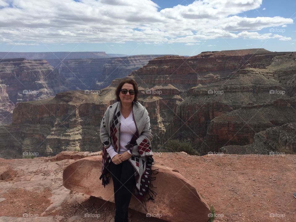 Grand Canyon lady