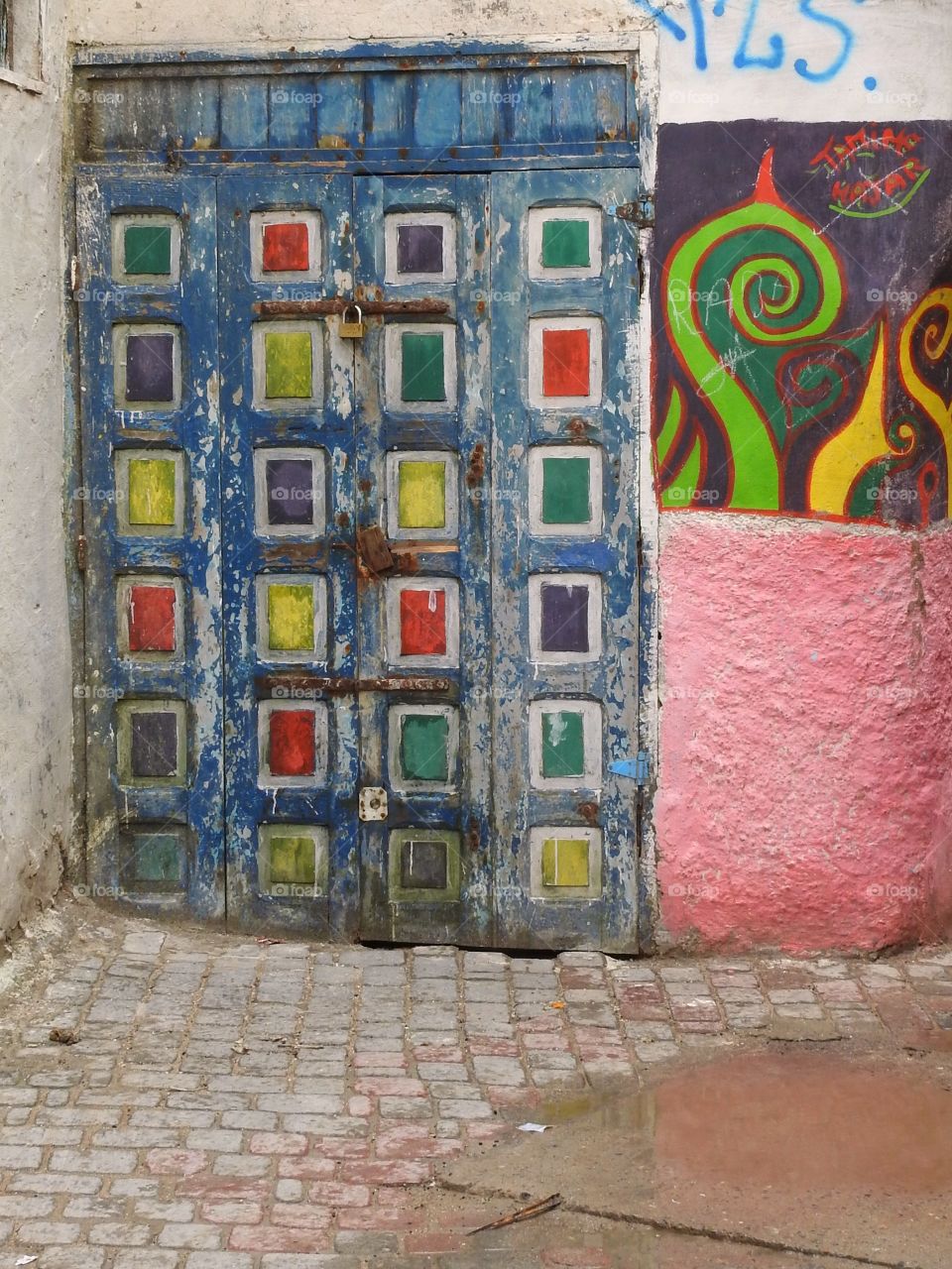 Colorful door