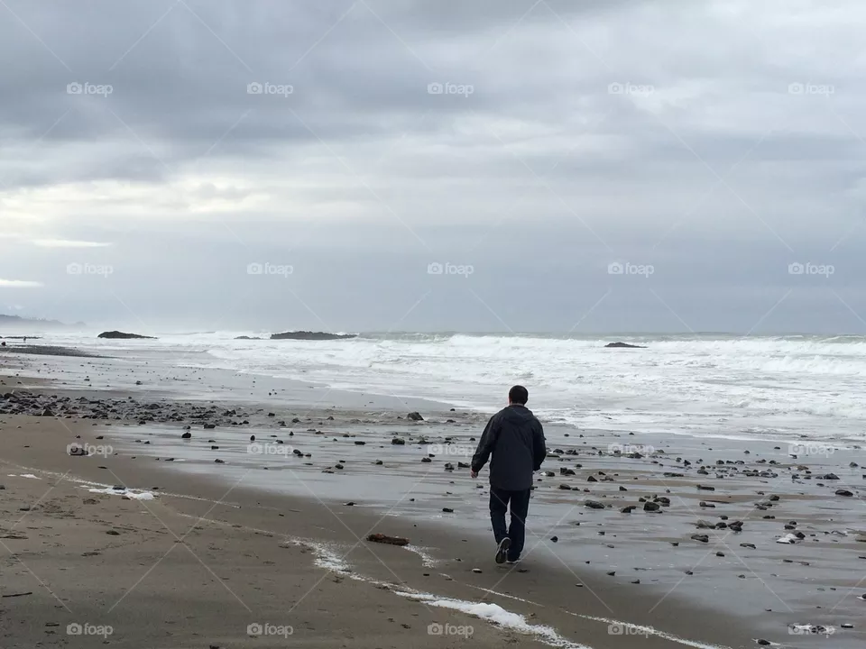 The coast