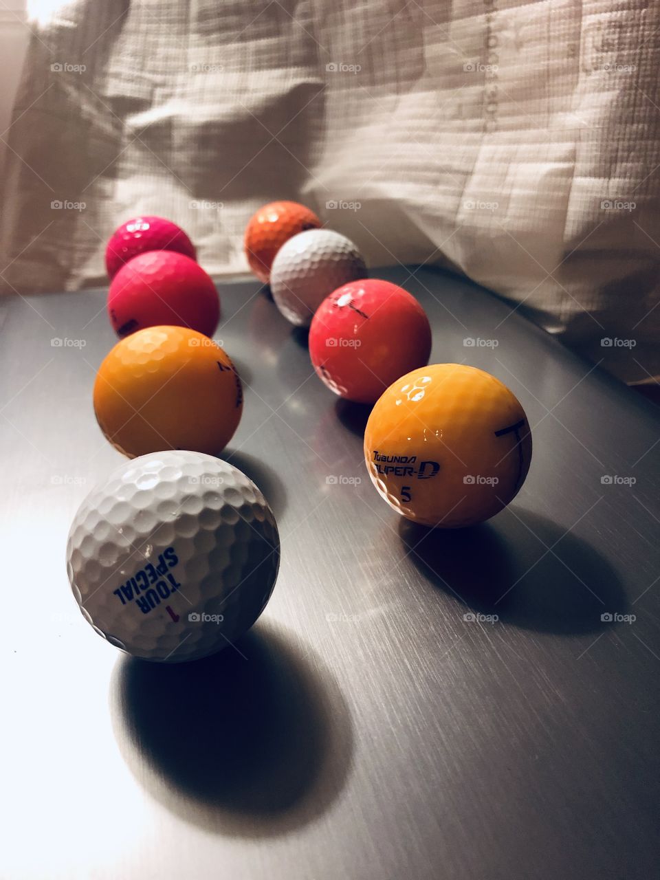 golf ball with nice design profile 