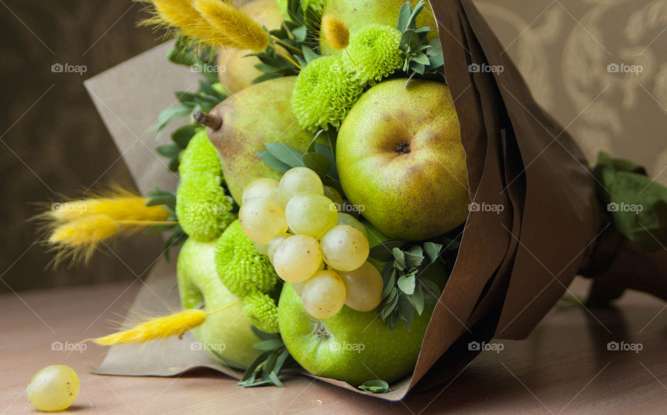 decoration. bouquet of fruit