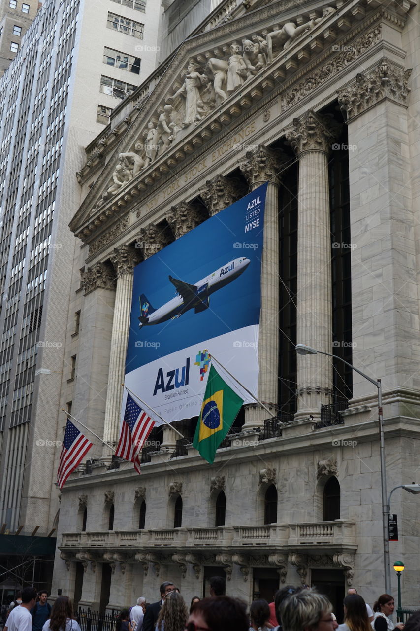 Stock market New York