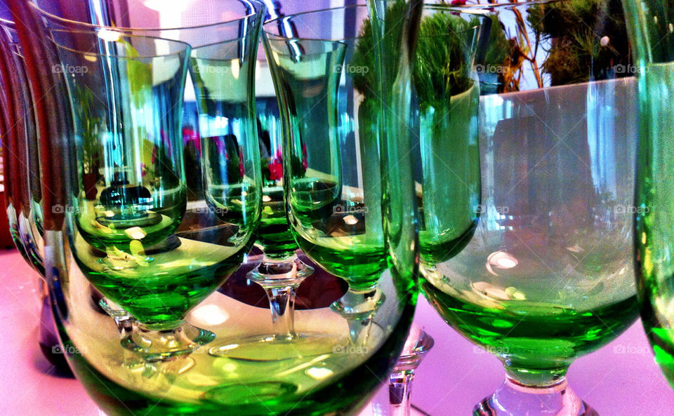 green glass reflection special by percypiglet