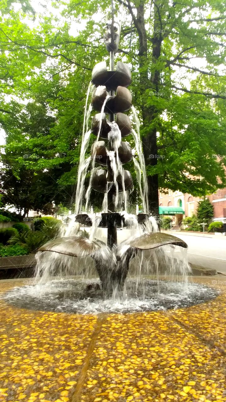 city fountain