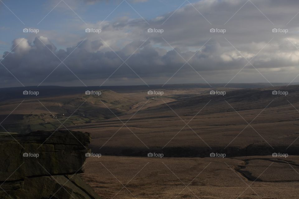 Views over the Yorkshire countryside & moors