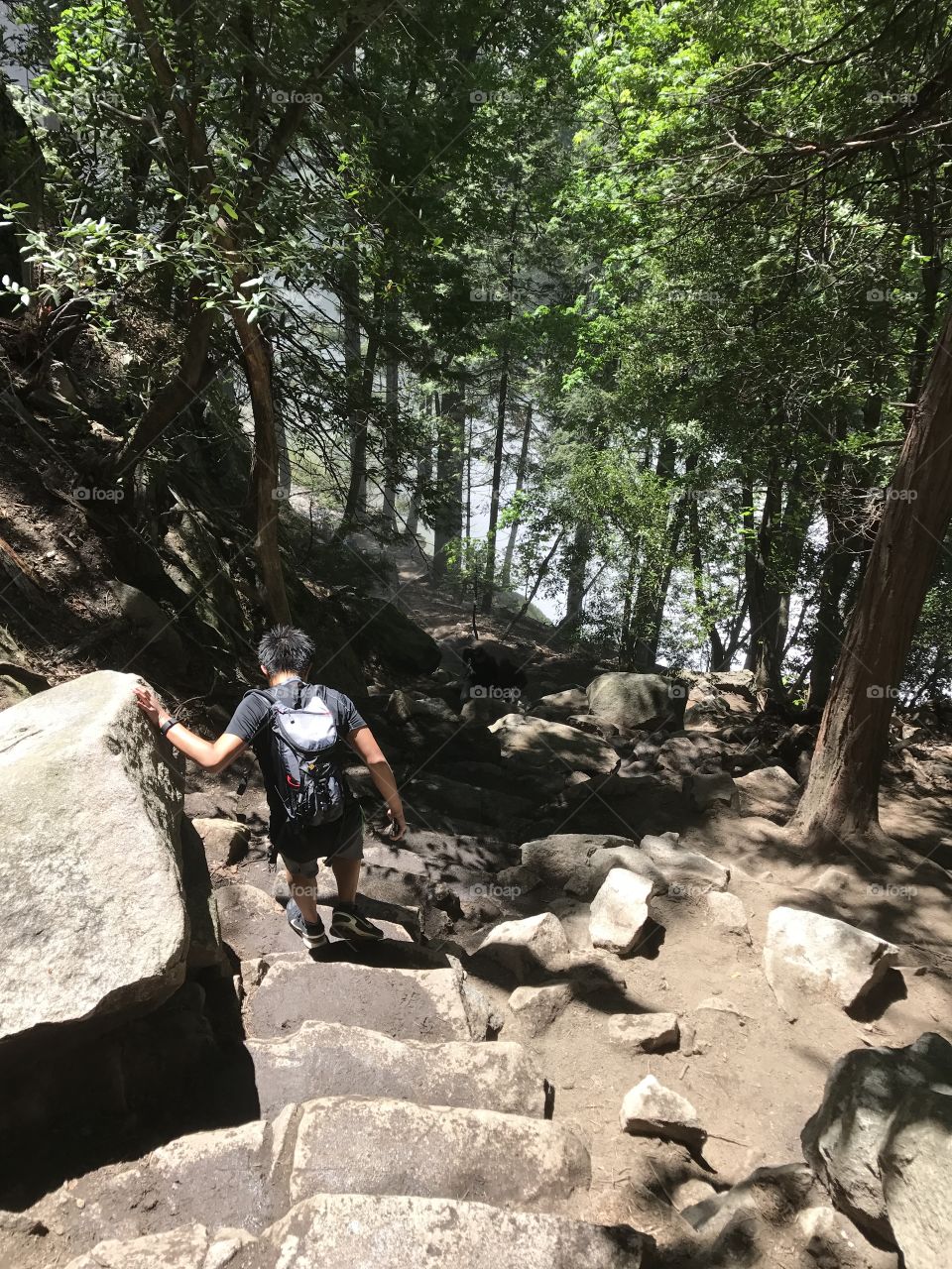 Yosemite hiking 