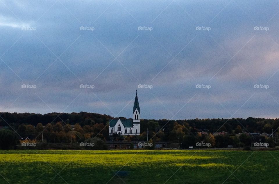 Church in the village