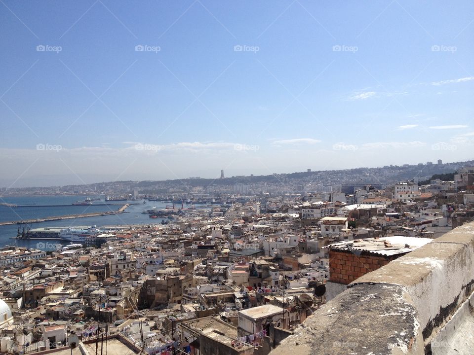 View of Algiers from the top of the Casbah