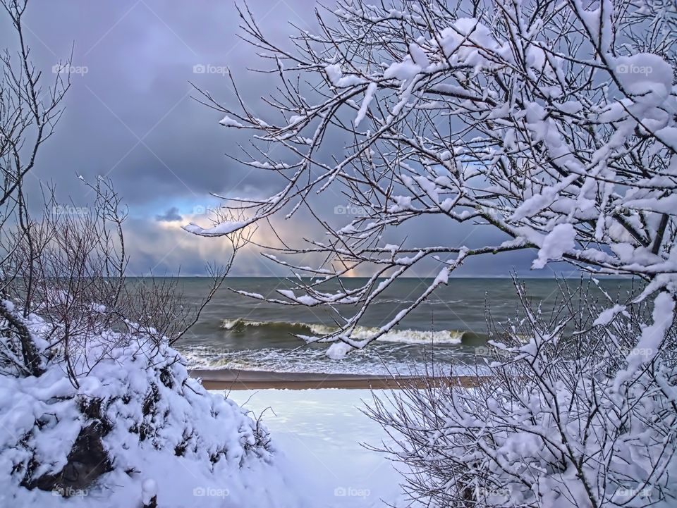 winter by the sea