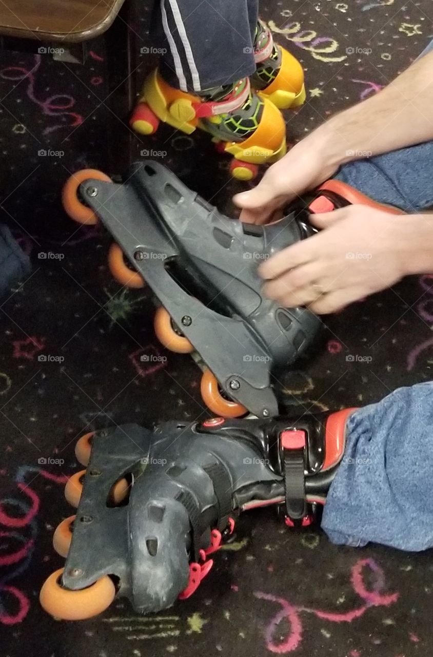 roller skating time