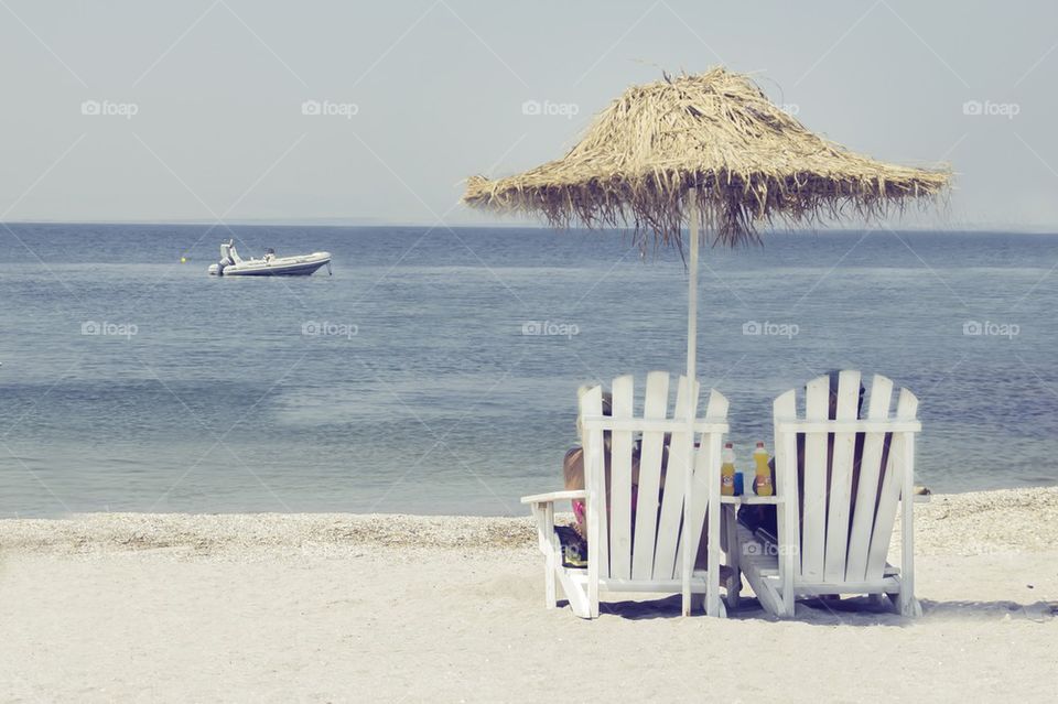 Couple at the beach