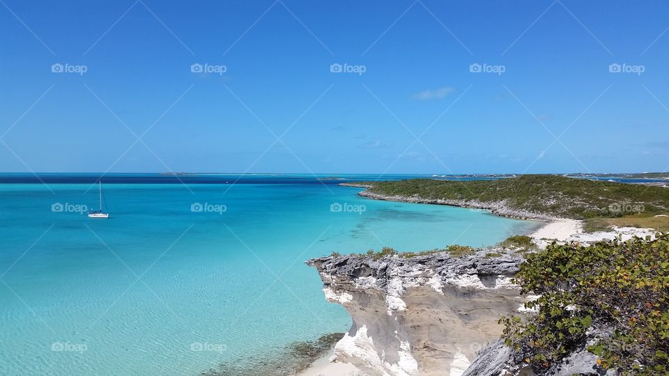 Bahamas blue