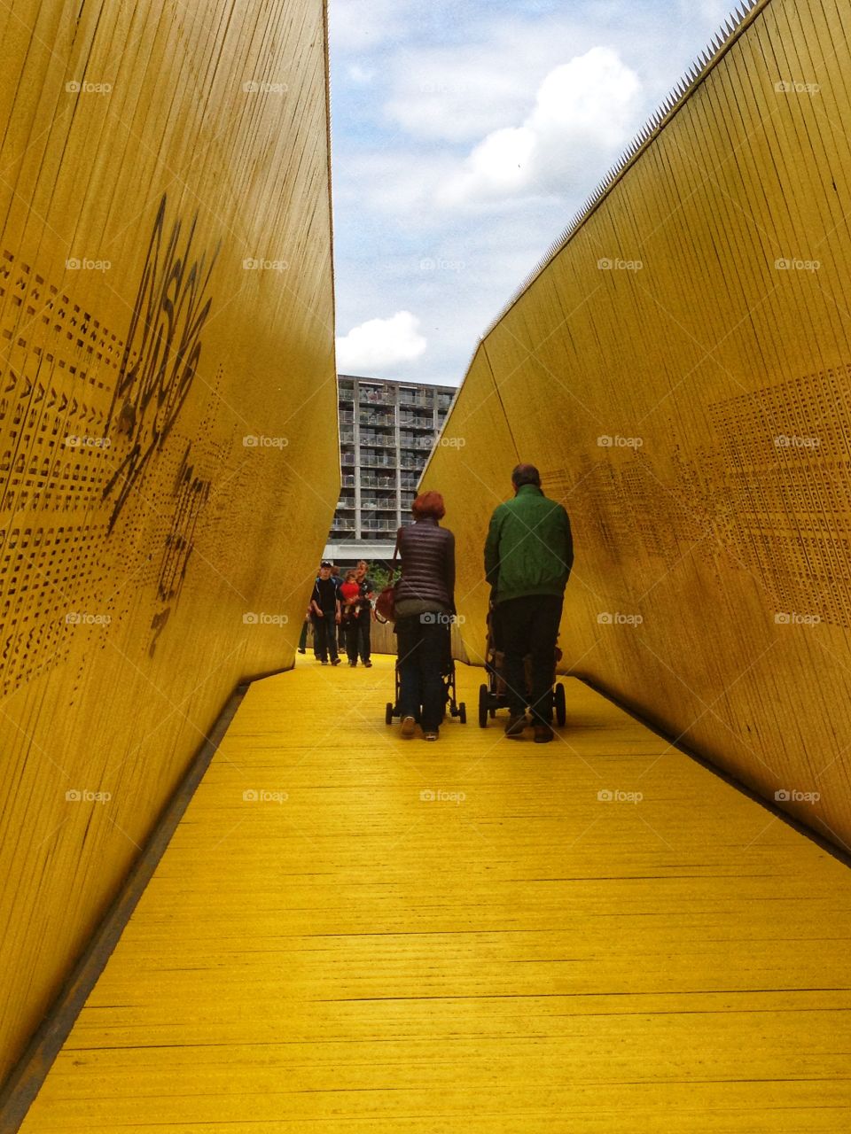 Yellow street rotterdam