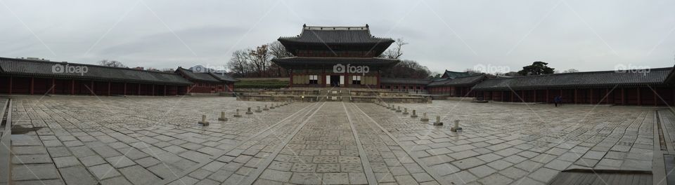 Seoul temple. 