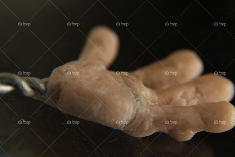 A model hand

