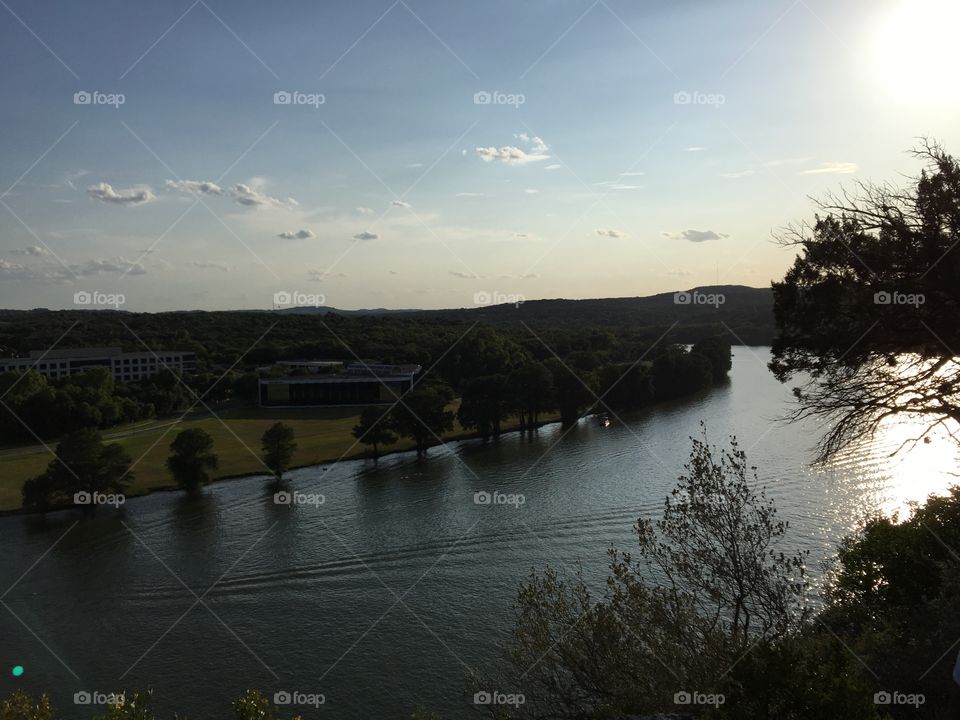 Sunset at Colorado River
