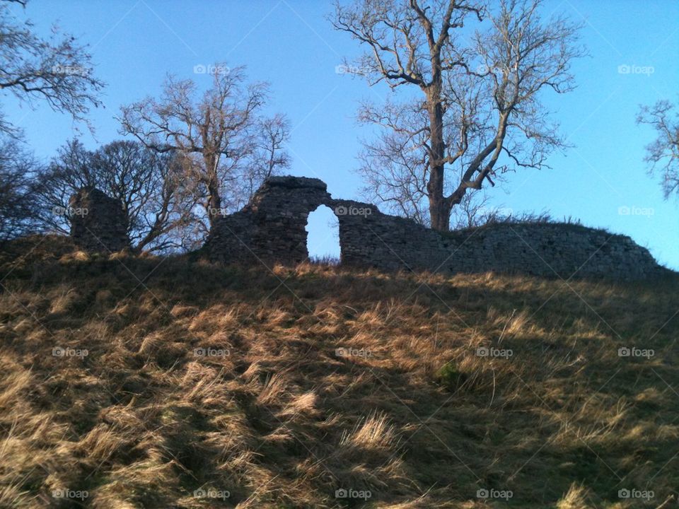 Roxburgh Castle Remains