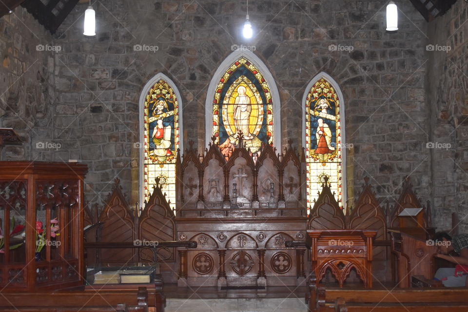 Church altar