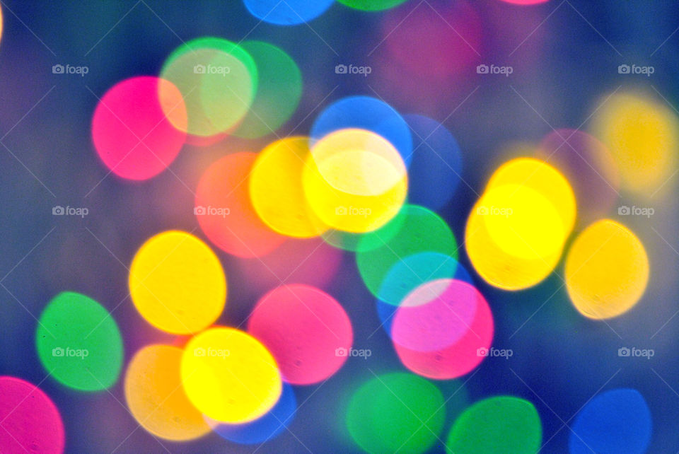 Bokeh lights, blurred lights, beautiful background