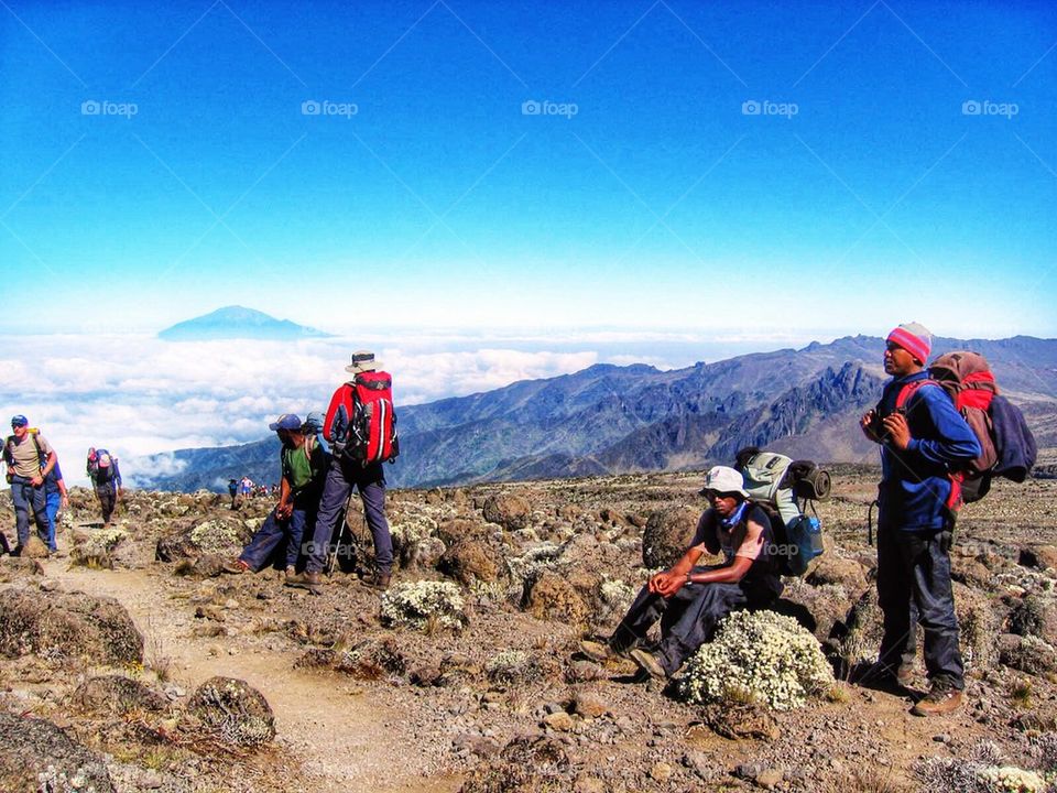 Hiking Kilimanjaro 