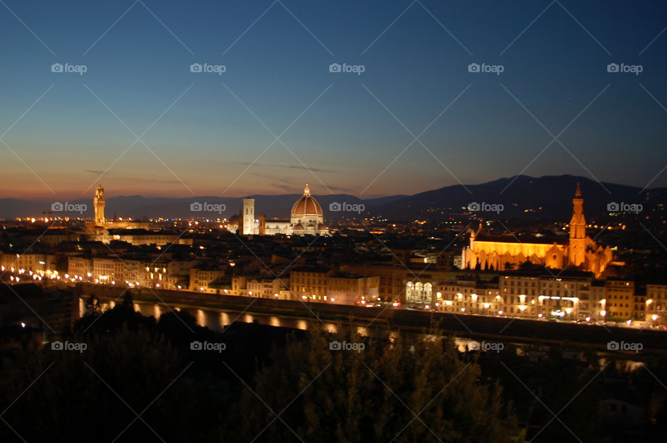 Florence Italy skyline