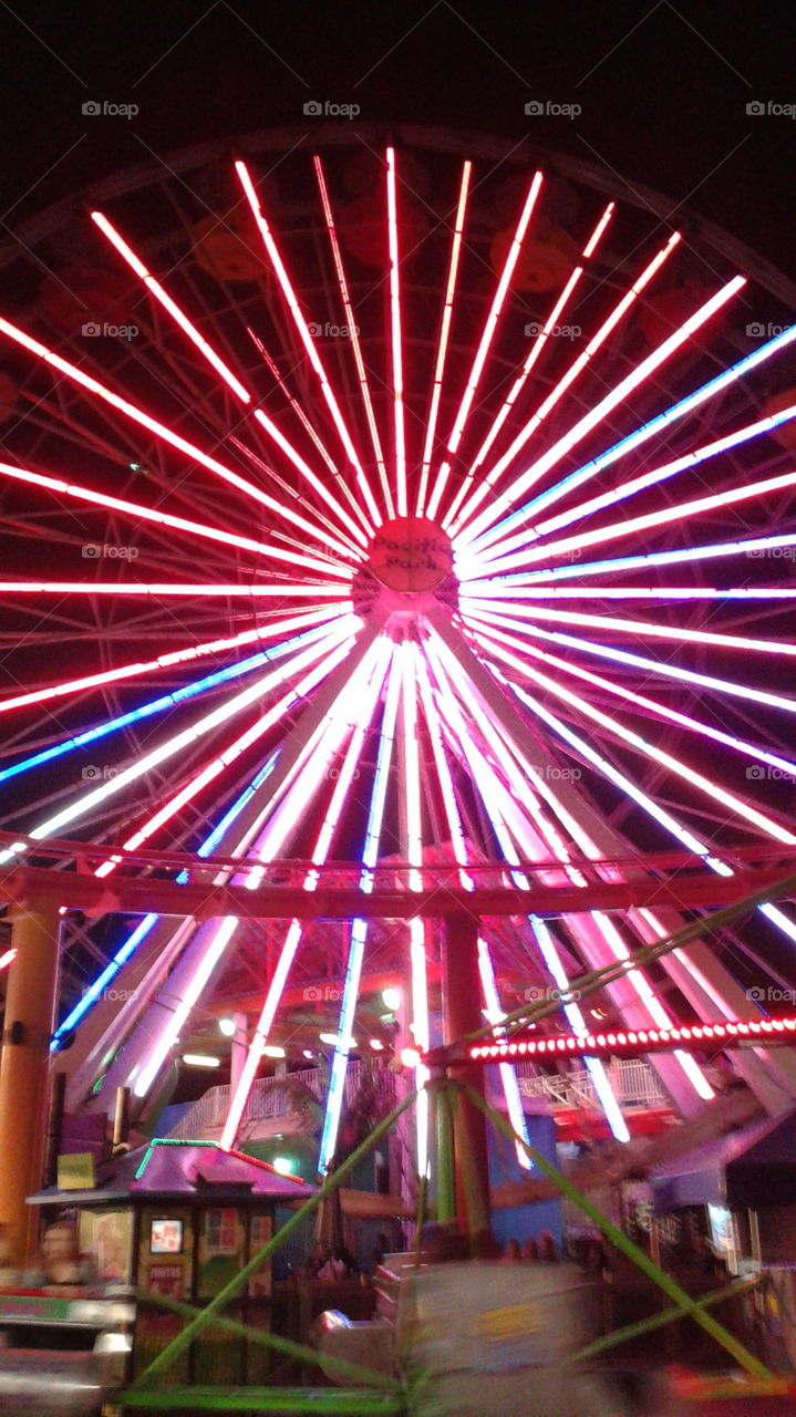Santa Monica Wheel at the Pier