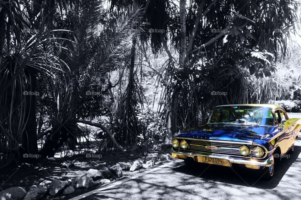 Cuba classic car
