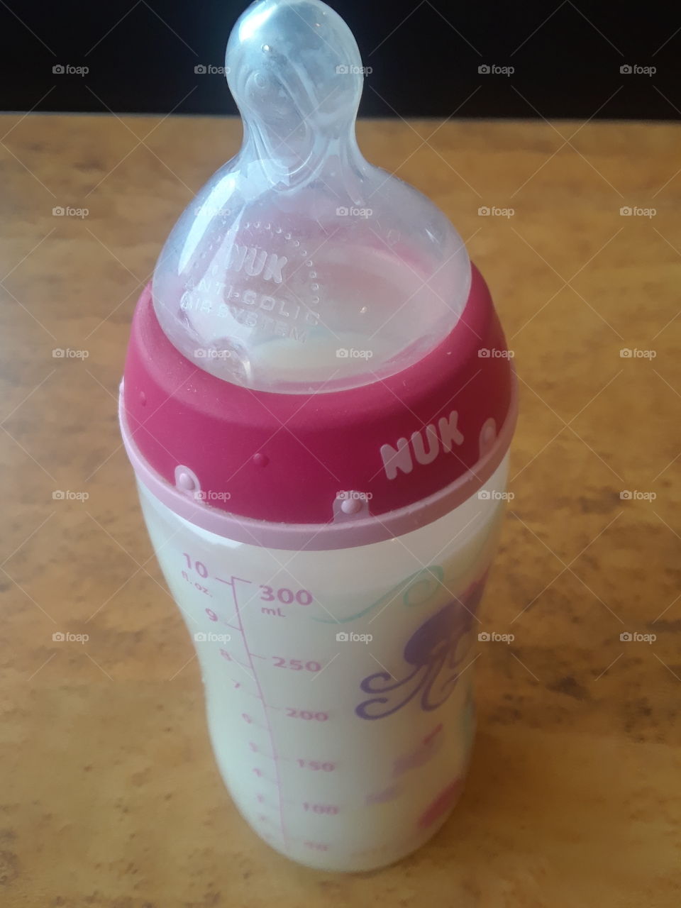 Nuk Baby Bottle Full Of Milk