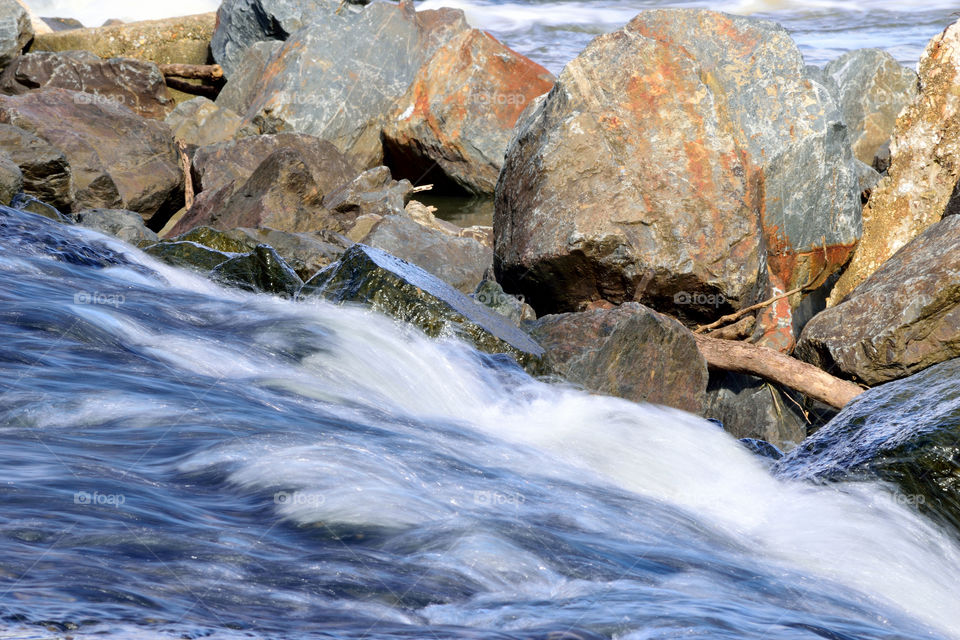 Mini Waterfall. Taken under long exposure with Nikon D3300