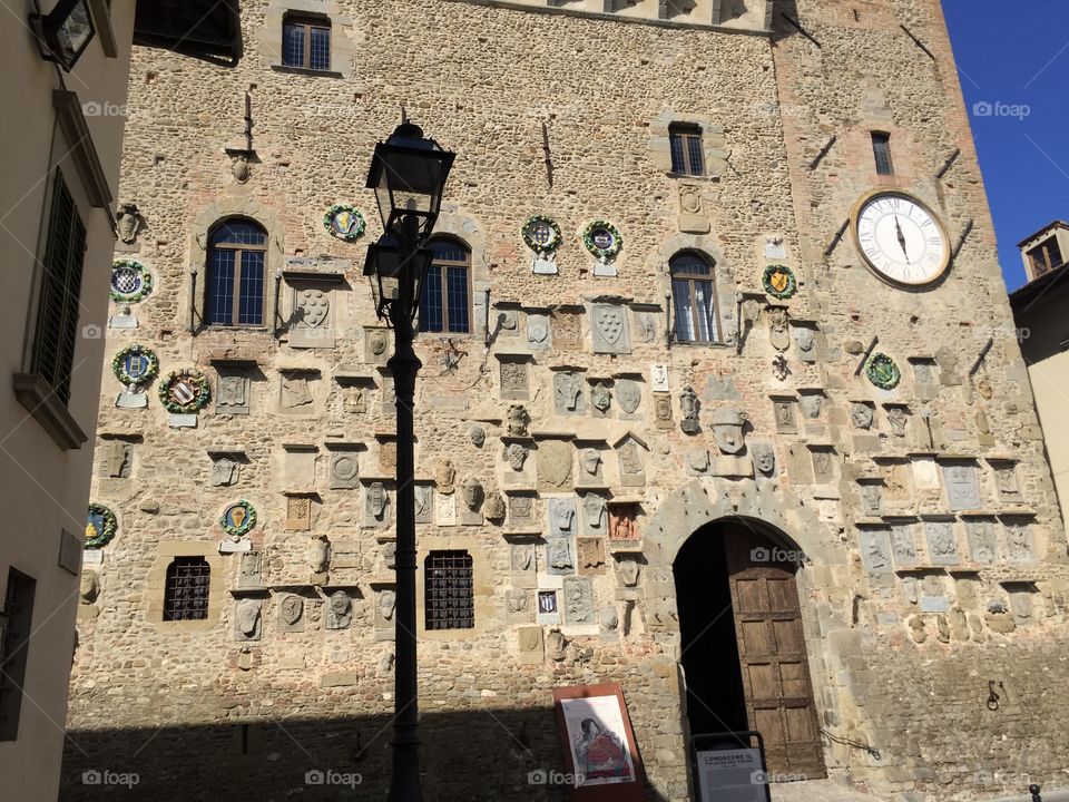 Castle . In Italy