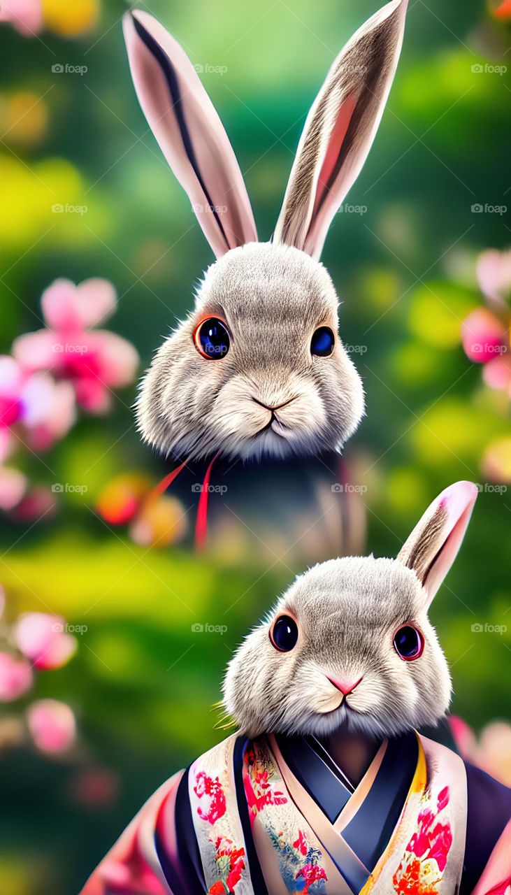 Rabbit in Hanfu