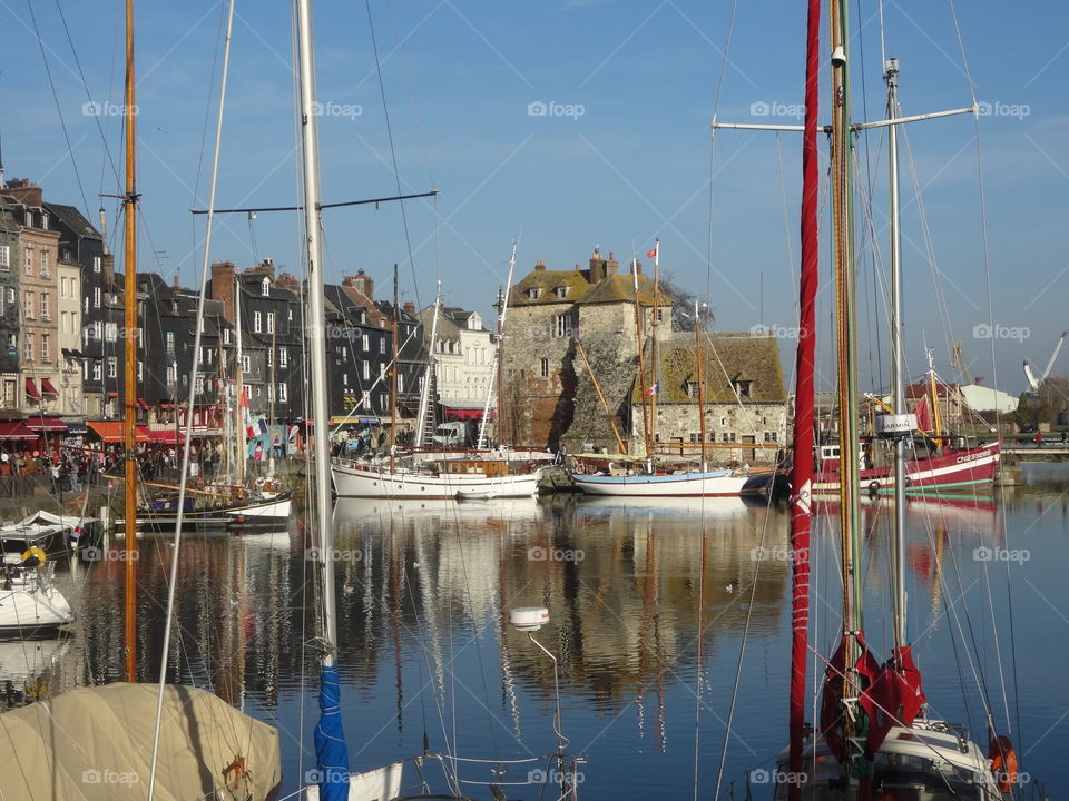 old harbour of Honfleur