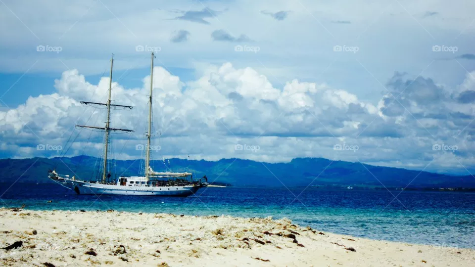 At Sea