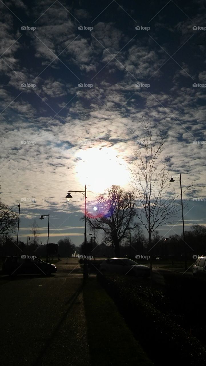 Sun And Clouds