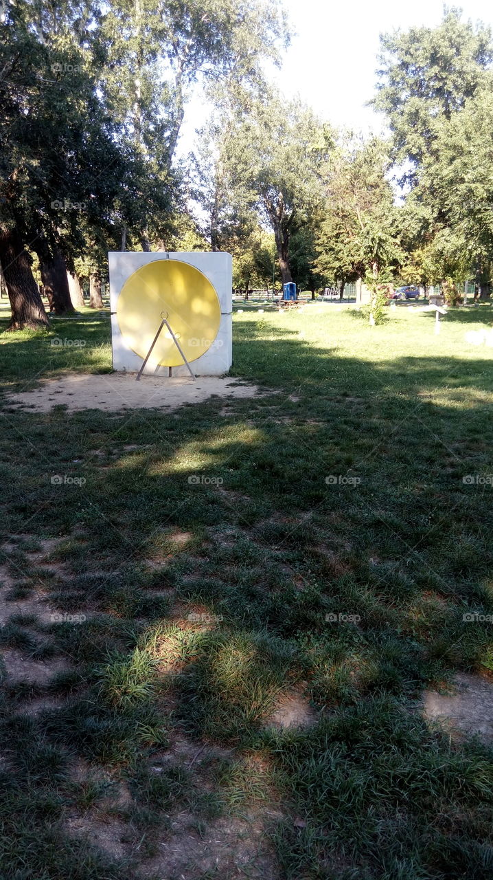 Ada park in Belgrade