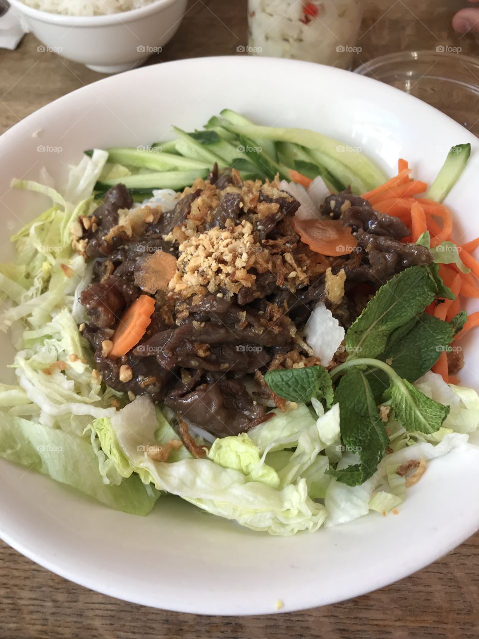 Bun Bo Nam Bo Vietnamese Salad