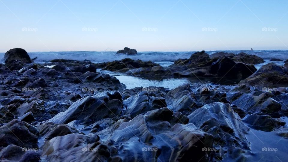 Scenic view of beach